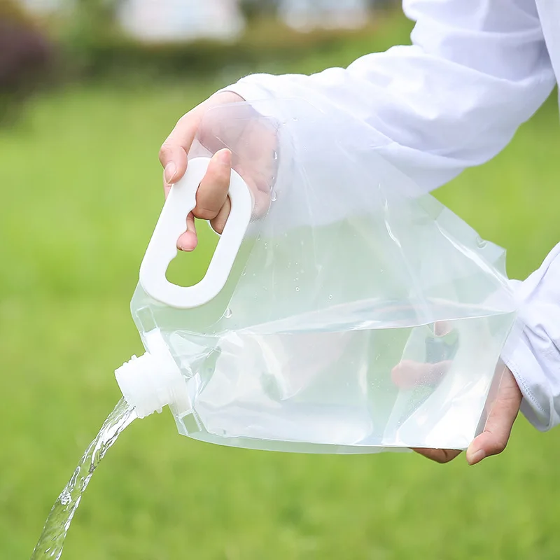 Hot Sale 3l 5l Outdoors Camping Travel  Reusable Foldable Drinking Water Bag