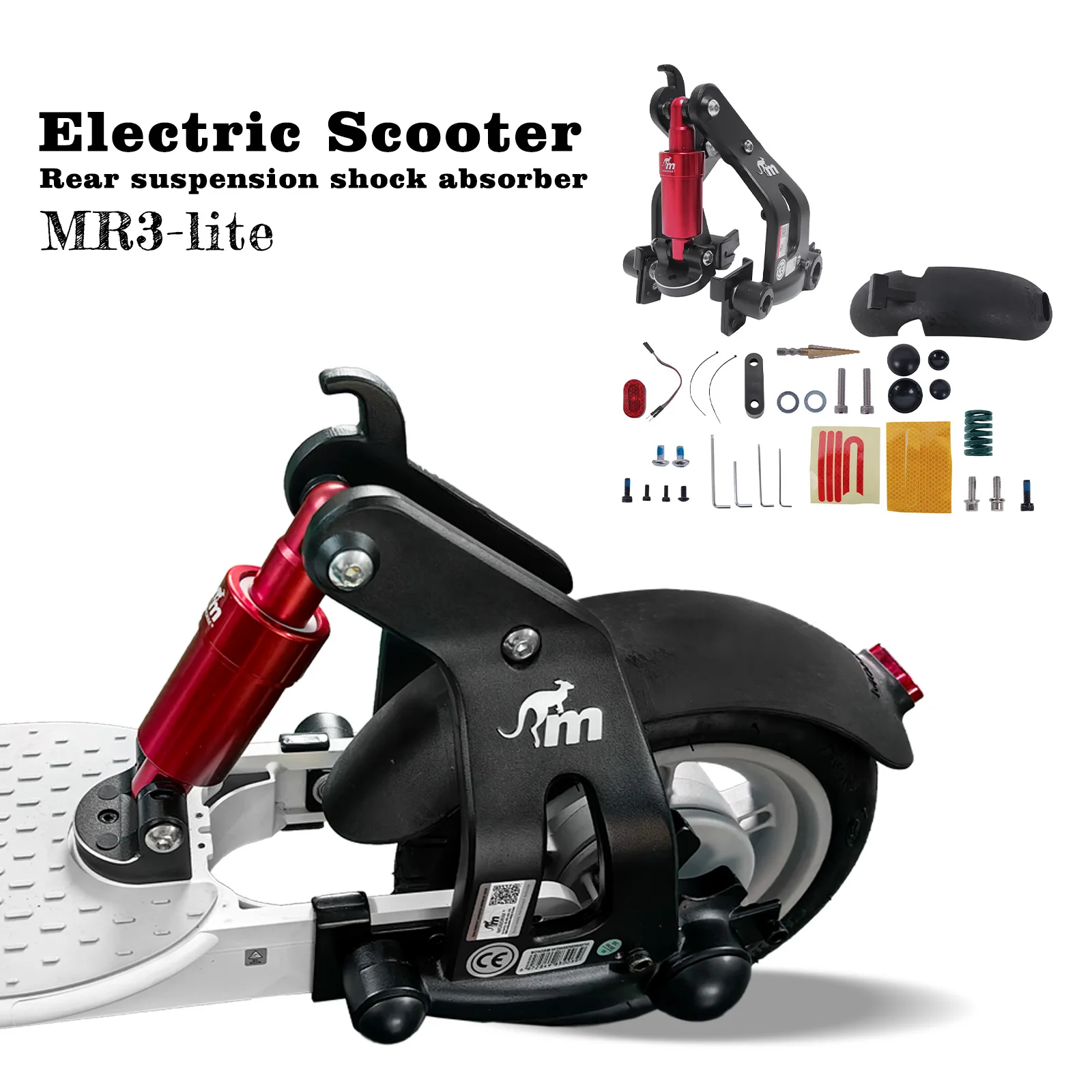 MONORIM MR3 rear suspension specially for xiaomi mi3 lite with rear hub