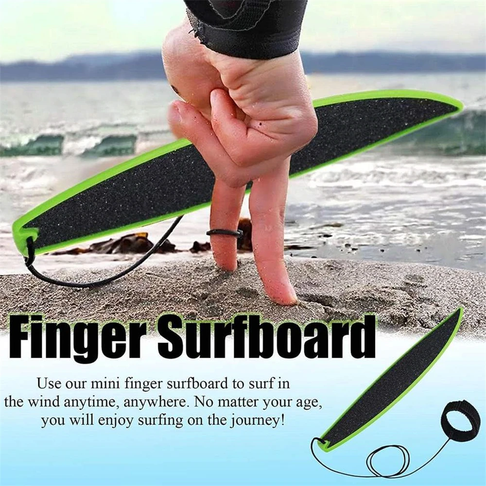 Portable Detachable Plastic Fastest Blank Fingerboard Toy Mini Skateboard Car Hand Ring Finger Surfing Board