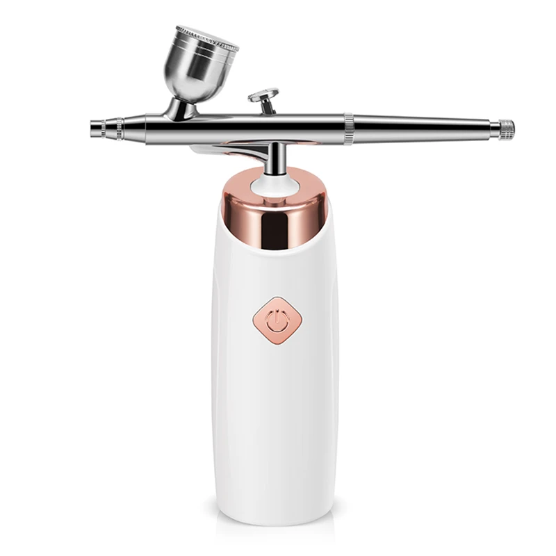 Home Use Rechargeable Cordless Portable Oxygen Injection Airbrush Compressor Hydrating Machine Multiple Function