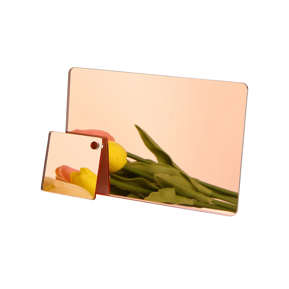 1-6mm Thick Cheap Price Acrylic Sheet Bridal Aisle Wedding Mirror Wholesale Thin Gold Silver Pmma Plastic Mirror panel