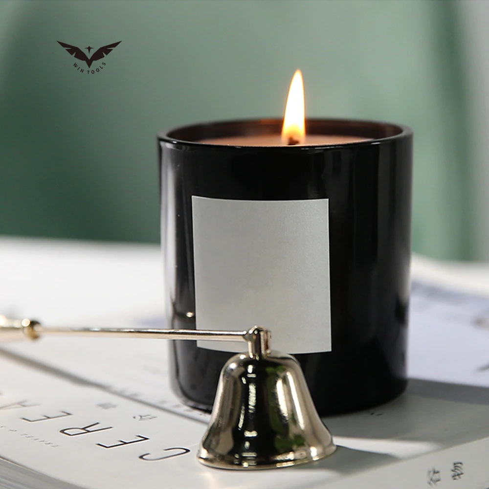 Wholesale Custom Accessories Scissors Tool Cutter Care Set Black Candle Wick Trimmer Kit