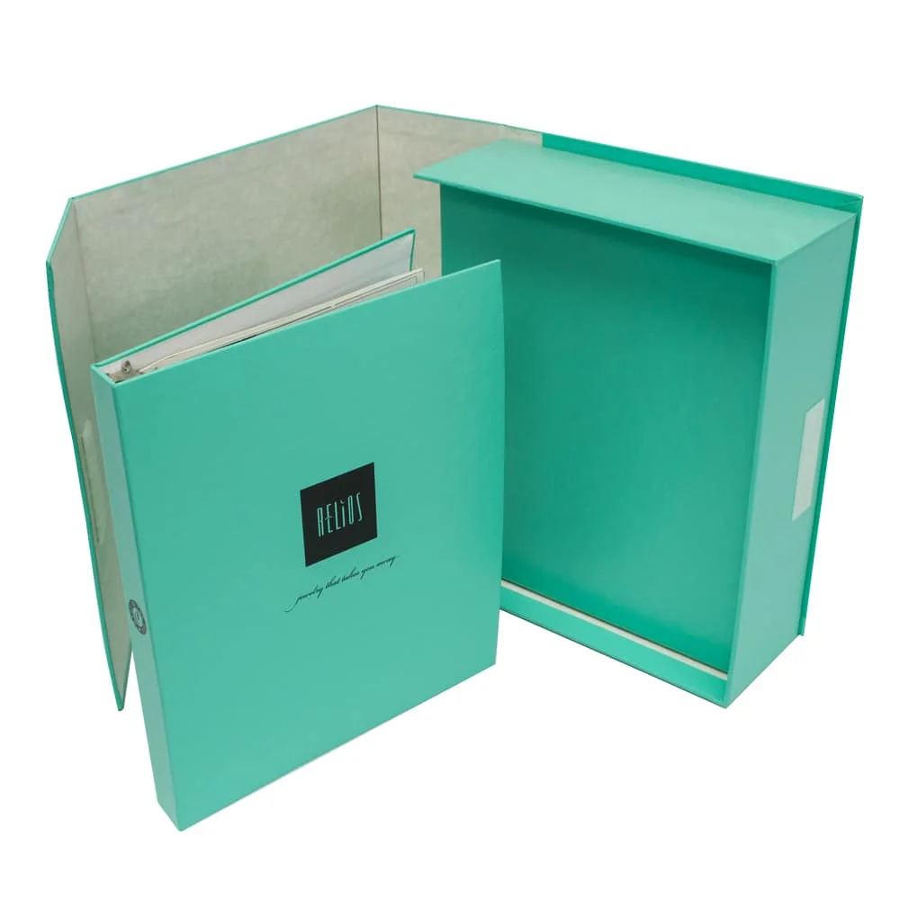 
2019 Latest Design Hot Selling Green Cardboard Marble Printed Flip Open Candle Packaging Match Boxes 