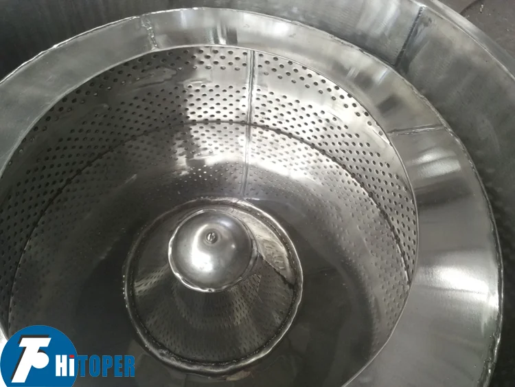 Plant separation equipment of high capacity re hemp filter centrifuge