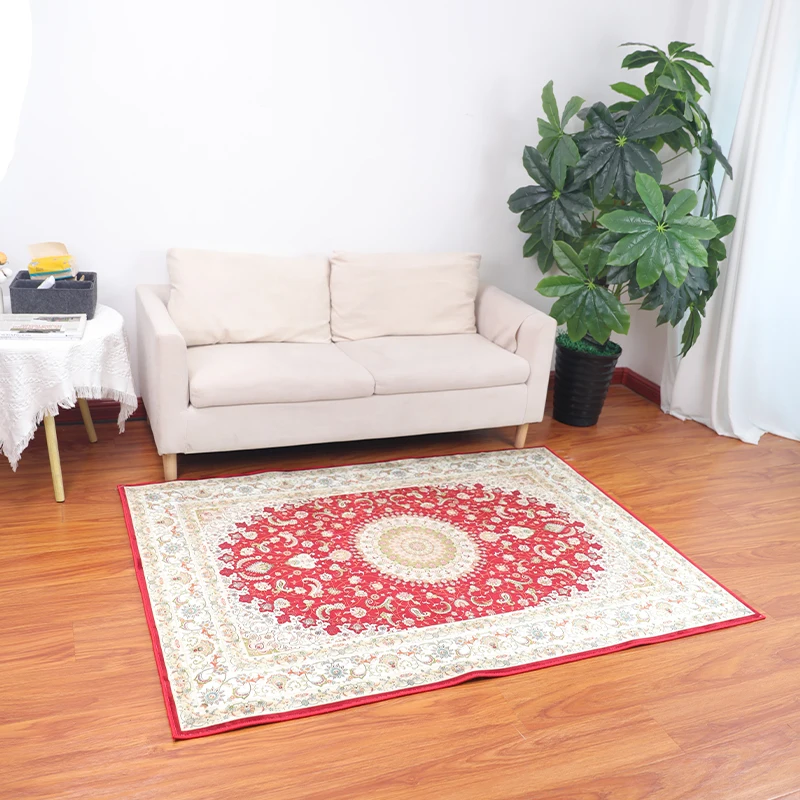 Modern Chinese Living Room Carpet Simple Bedroom Decoration Area Rug Large Absorbent Non-slip