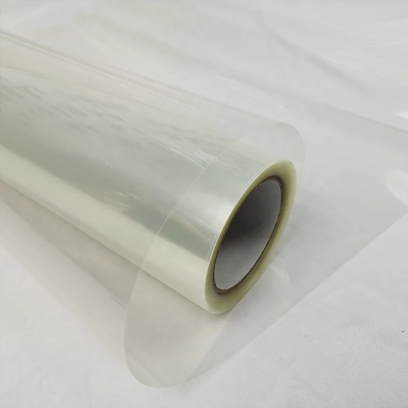 PET Transparent Film, Optical Crystal PVC Stretch Film Blow Molding Moisture Proof Soft Packaging Film Photo Frame A4 Size