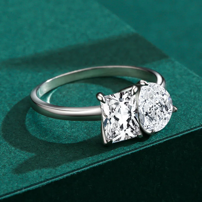 Popular Products 925 Silver Ring Inlaid With Beautiful Zircon Rings Women Jewelry