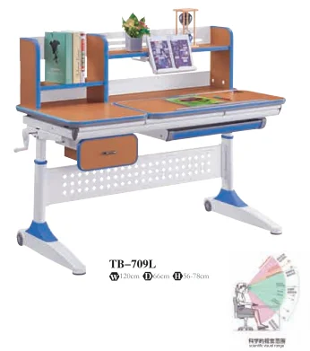 Детский учебный стол для выращивания, многофункциональный регулируемый стол для детей