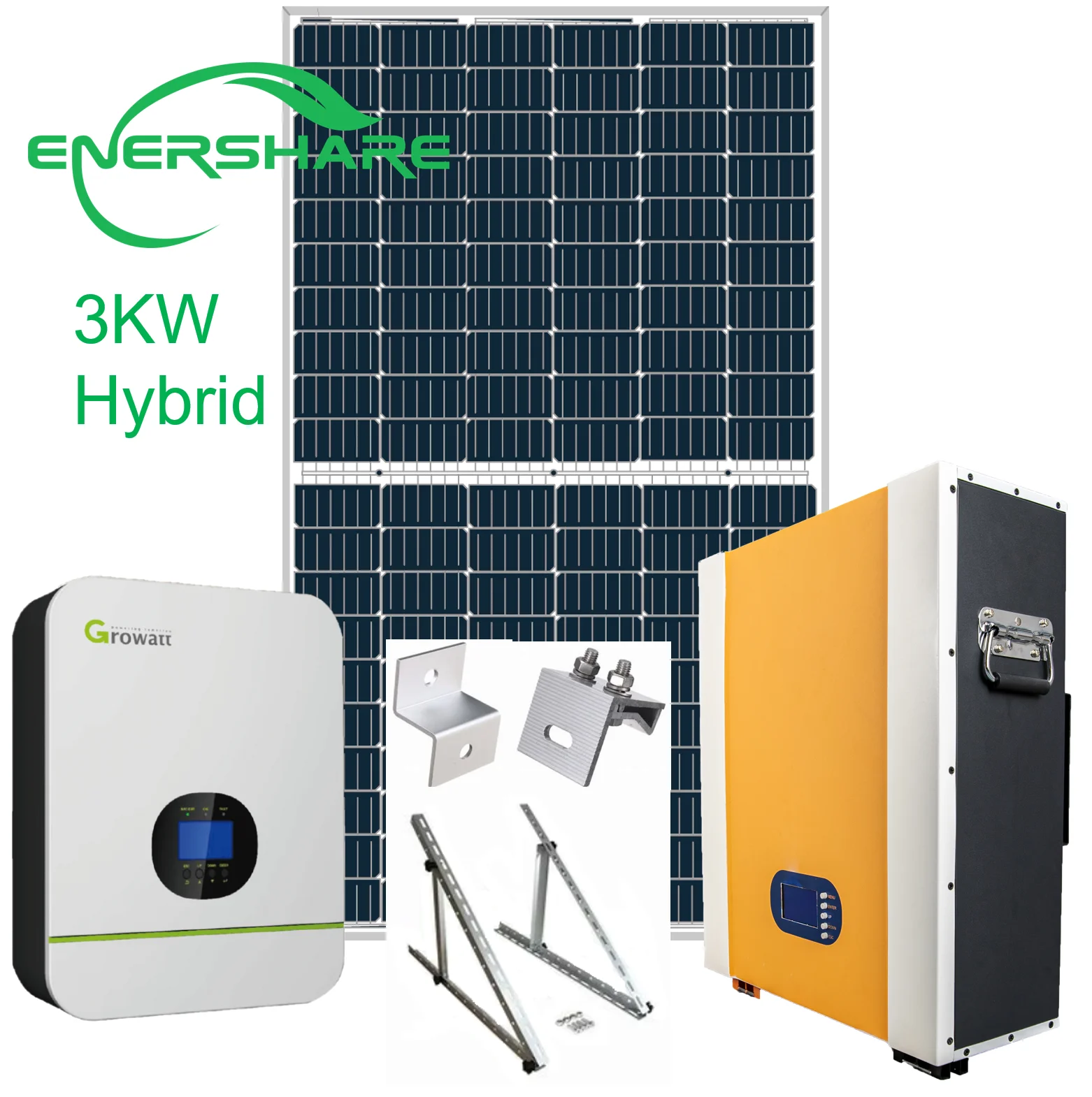 3.6Kw 5kwh Off-grid/hybrid Battery Energy Storage Off Grid Solar System 3 Phase