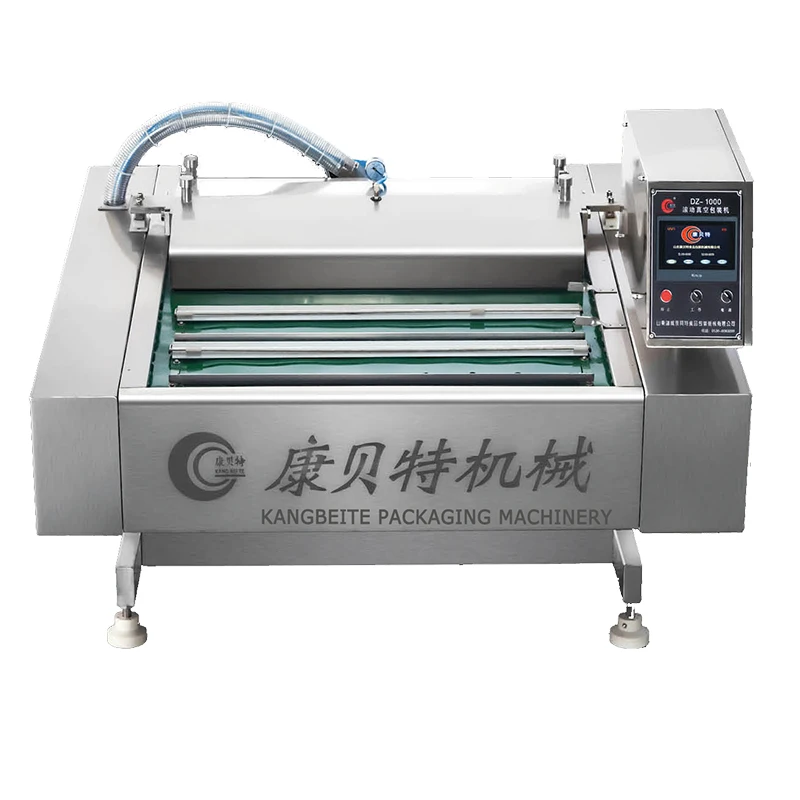 Belt type continuous vacuum packaging machine vacuum bag sealing machine