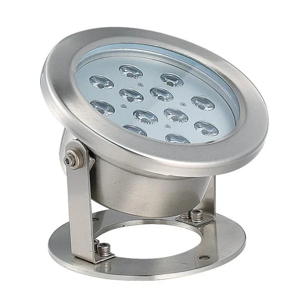 Refined Led Outdoor Fountain Light 3w 6w 9w 12w Stainless Steel Ip68 Submersible LED RGB Spot Fountain Lights