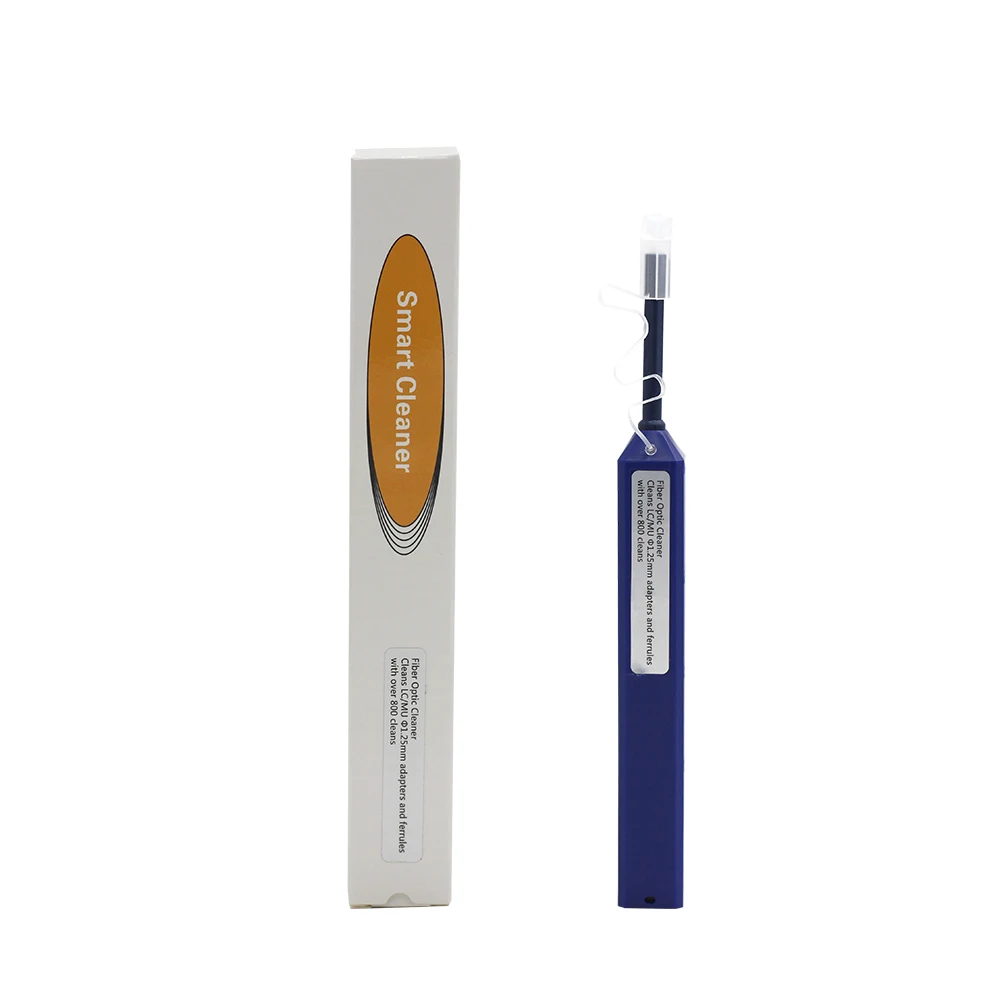 Fiber Optic Connector Cleaner Pen For 1.25mm Lc Mu Connectors Fiber Optic Tools Fiber Cleaning Pen One-click