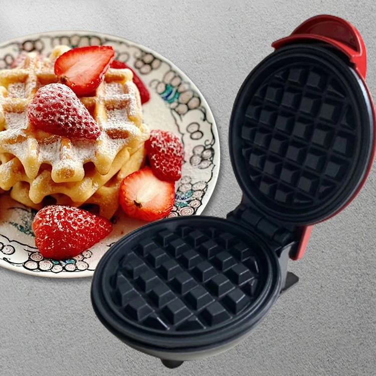 Breakfast Waffle Machine Egg Cake Oven Pan Eggette Bubble Waffle Maker Electro Domestic