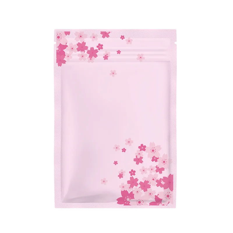 Factory price Three Side Seal Pouch compostable biodegradable customized ziplock bags Mylar Packaging bags