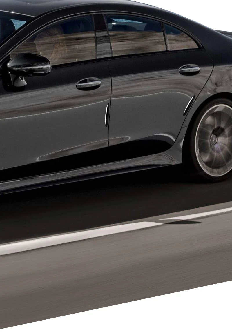 Molding Black Color 4 Pcs Car Styling Door Edge Guards Bumper Protector Trim Guard Sticker for Auto Vehicle