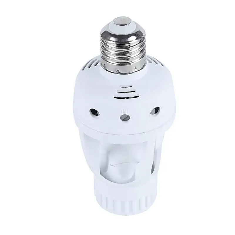 Infrared Sensor Lamp Holder Motion Sensor Lamp Base 360 degree E27 Socket