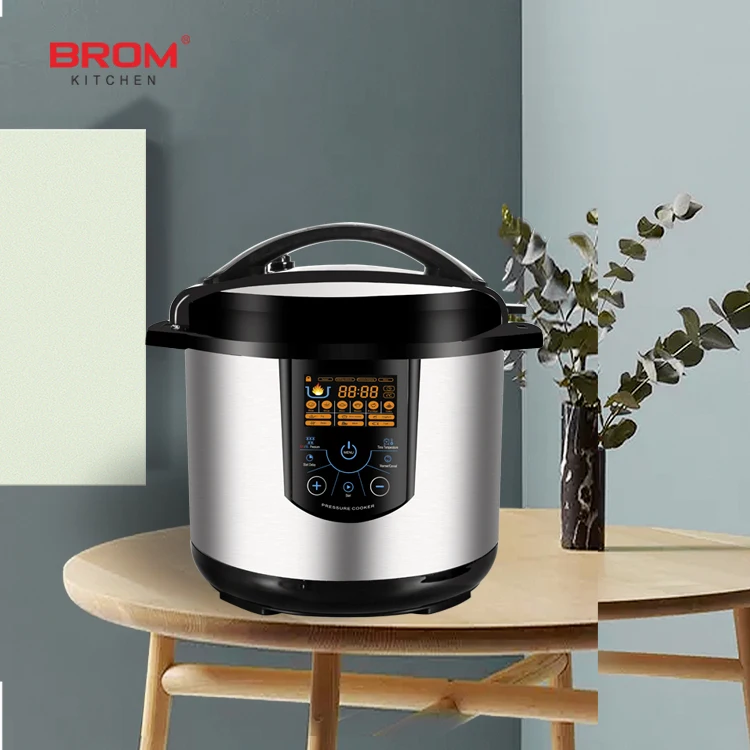 In stock Factory Direct New 6L Non-Stick Coating Inner Pot Household Coocker Electric Pressure Cooker