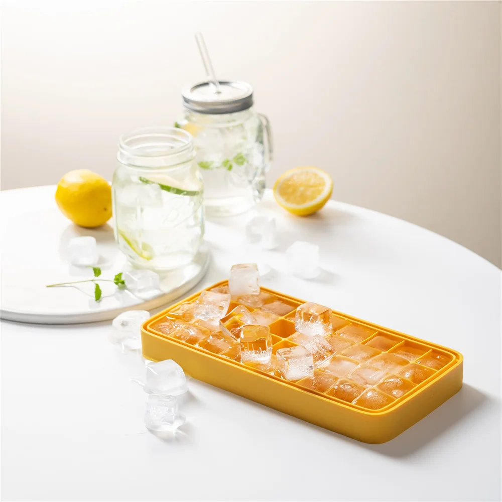 Pinmoo Silicone Ice Cube Tray Wholesale Custom Logo Silicone Ice Cube Tray