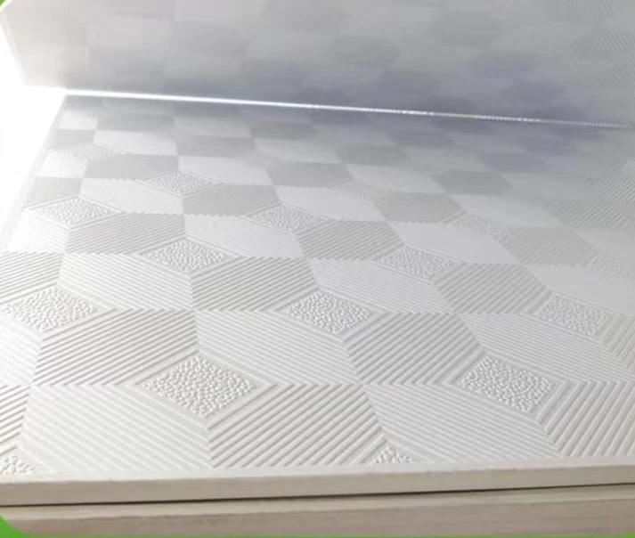 Standard size Gypsum Board moistureproof Gypsum Board PVC gypsum ceiling board