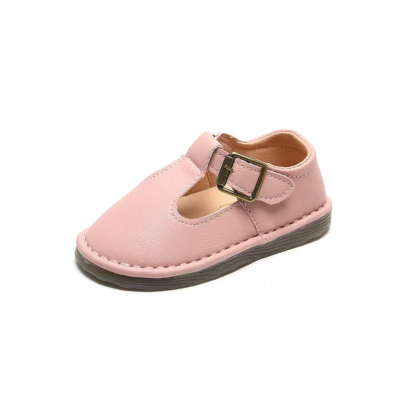 2022 Stylish Wholesale 1 Year Kids Heel White School Girls T Bar Shoes