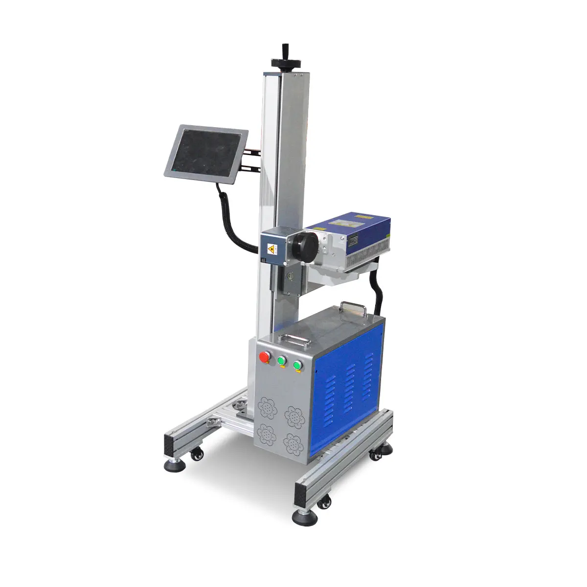 Vioern JPT Gainlaser UV Laser Marking Machine 3W 5W DAVI YONGLI CO2 Laser JCZ EZ CAD2 Gantry Type Home Use Supports DXF PLT DWG