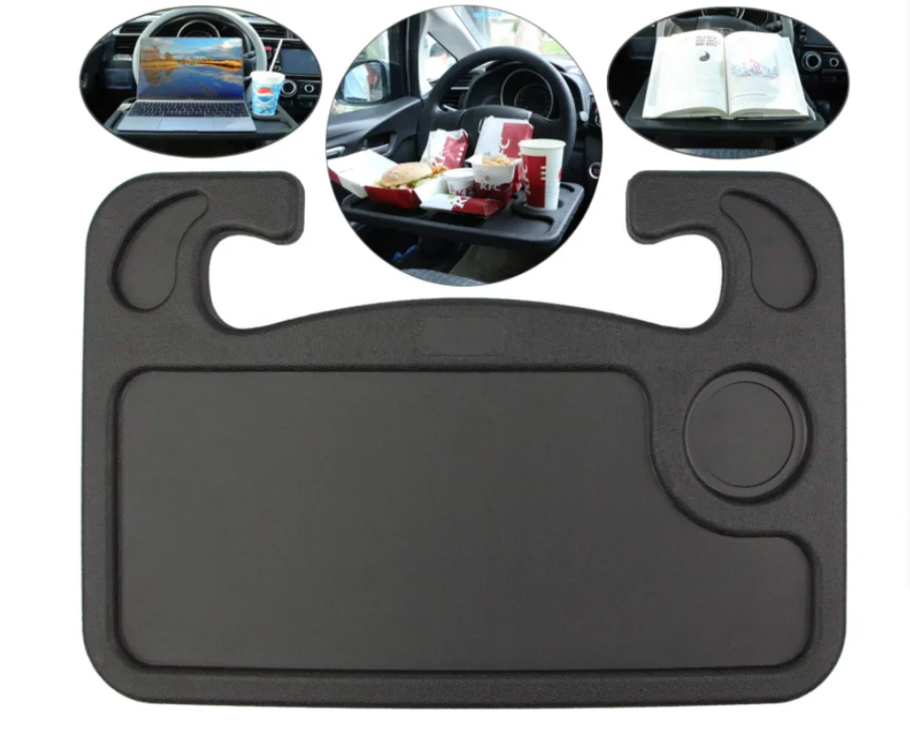 car portable steering wheel multi tray tables laptop work desk mount
