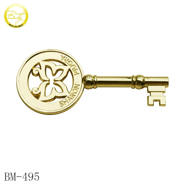 Die casting bags gold name punched metal labels with 3M sticker engraved logo self adhesive plate for door