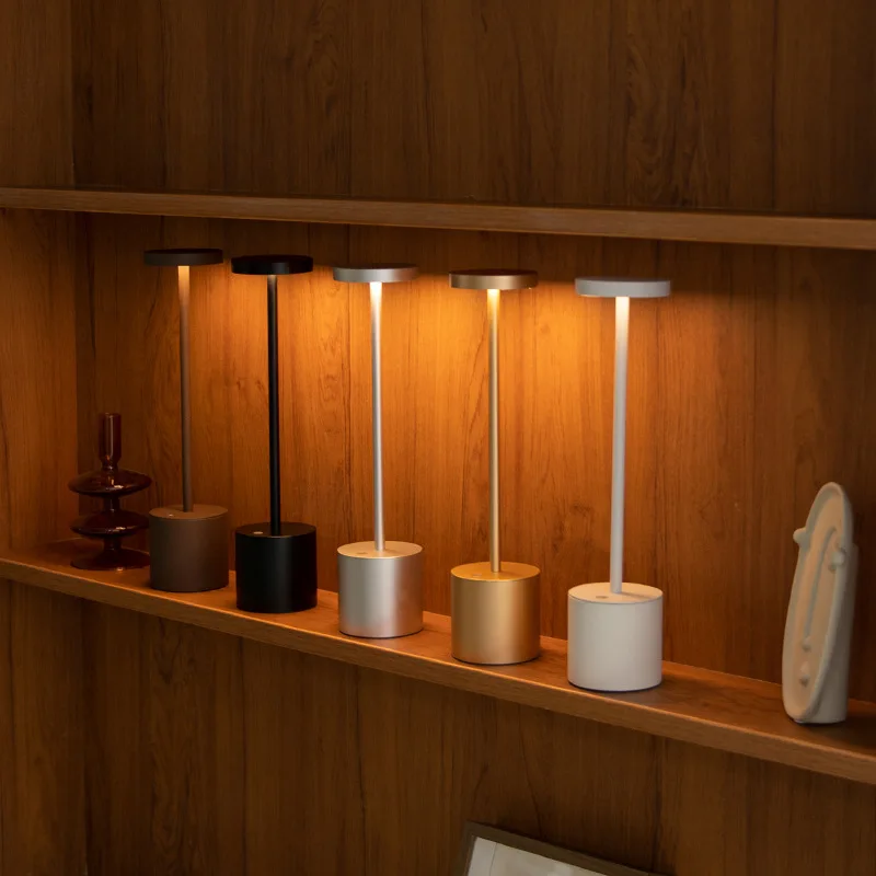 5V USB Rechargeable Table Lamp Creative LED Night Light Dining Switch Led Hotel Bar Restaurant Home Decorative Desktop Lamp