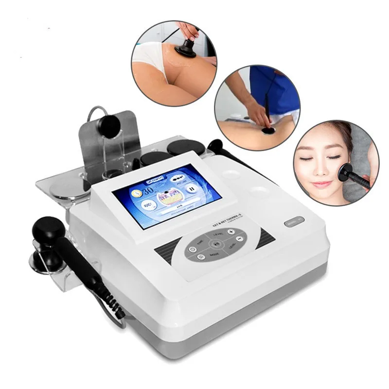 Portable Cet Ret Radio Frequency Aesthetic Equipment Rf Cellulite Reduction Beauty Ele wave peeling Machine