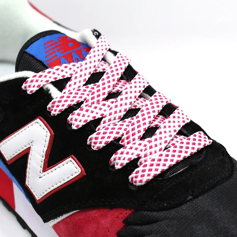 Whoelace bulk custom waxed hockey skate shoe laces print flat shoelace shoelaces custom