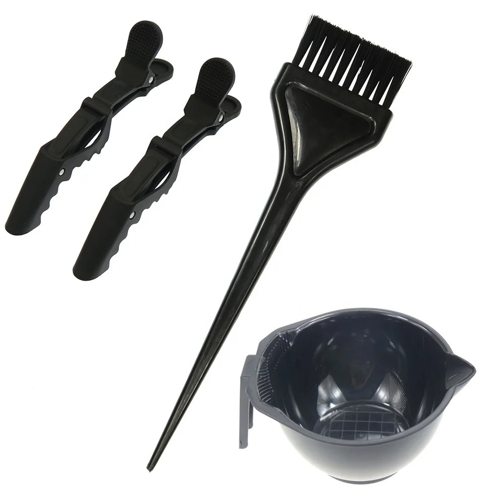 Texmax Color Hair Application Tool Plastic Handle Professional salon Hair Dyeing Brush