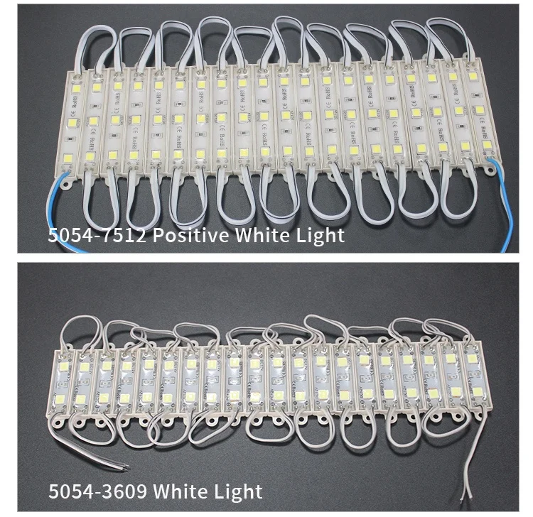 DC12V 3LEDs SMD 5050/5630/5730 Epoxy IP65 0.72W 5054 LED Module Encapsulation Series Durable and Efficient