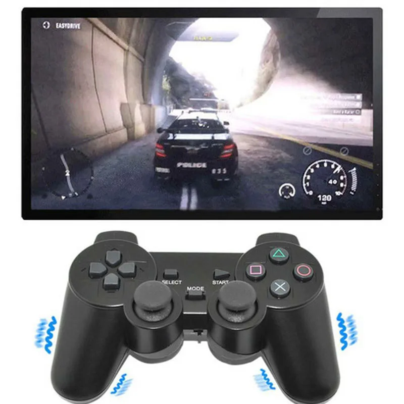 Wired PS2 Controller Gamepad for Sony PS2 Controller Joystick Vibration