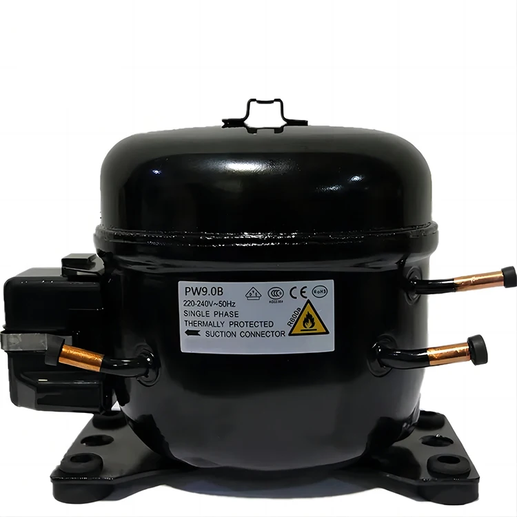 Высококачественный компрессор PW 9.0B R600a 220 В 50 Гц 155 Вт 1/5Hp холодильник Компрессор