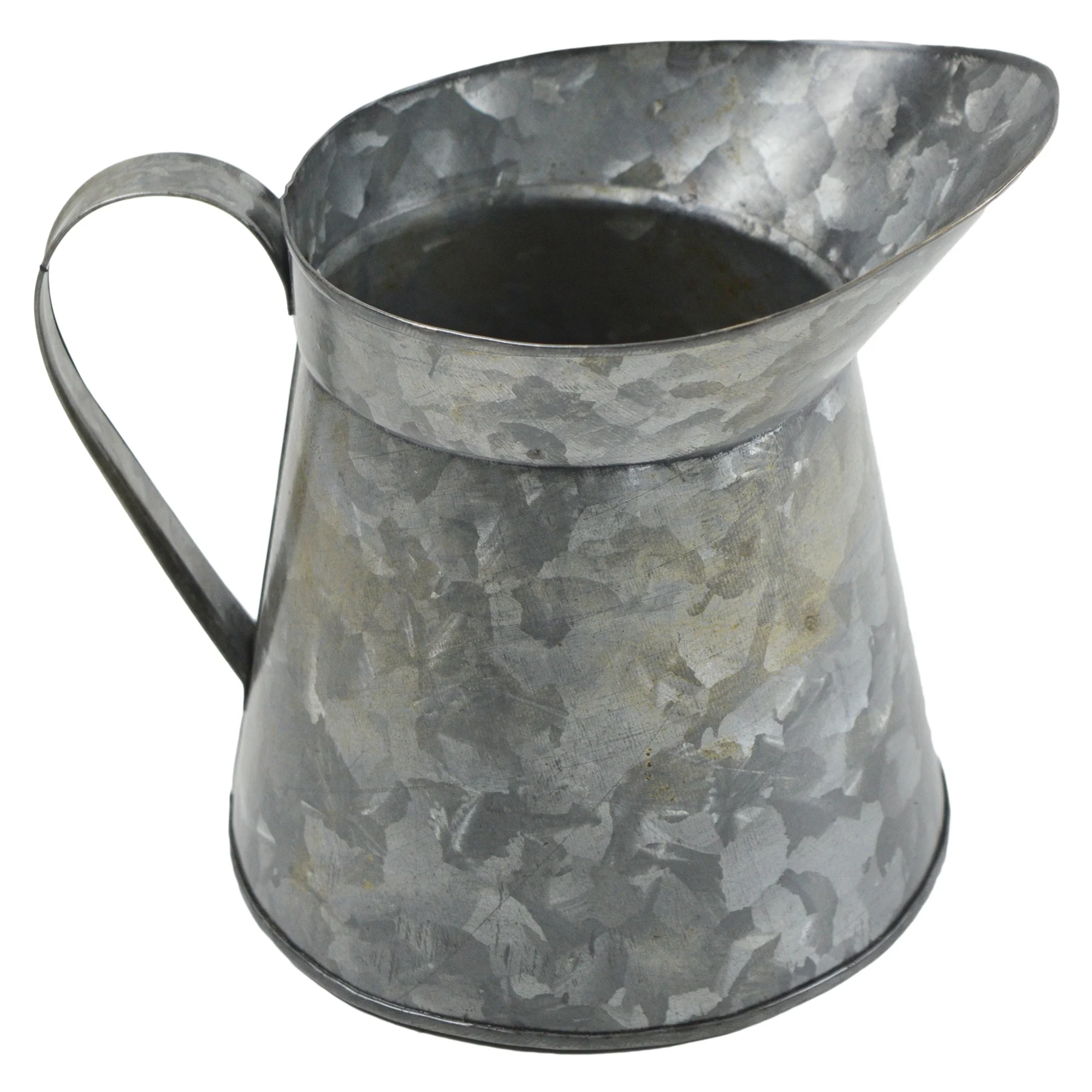 Antique Metal Iron Watering Can Outdoor Decor Green Plant Design Lacquer Finishing Design Water Storage Cans