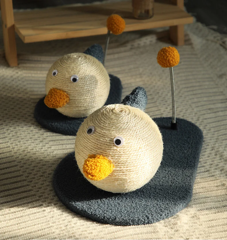 Handmade Sisal Cat Scratch Board Cat Crawl Rack Scratch Pillar Claw Plate Wear Resistant Cat Claw Ball Toy