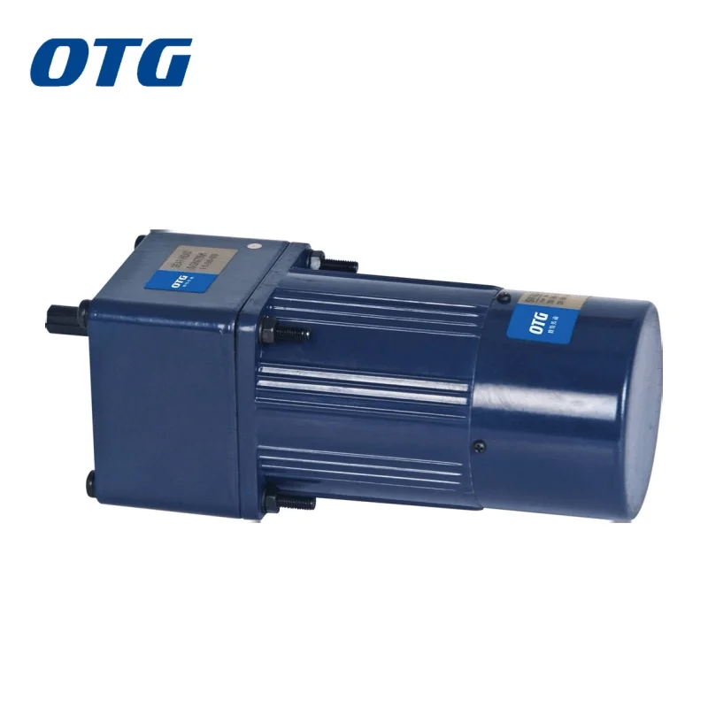  Однофазный редукторный электродвигатель переменного тока OTG 2IK6GN-C + 2GN50K ~