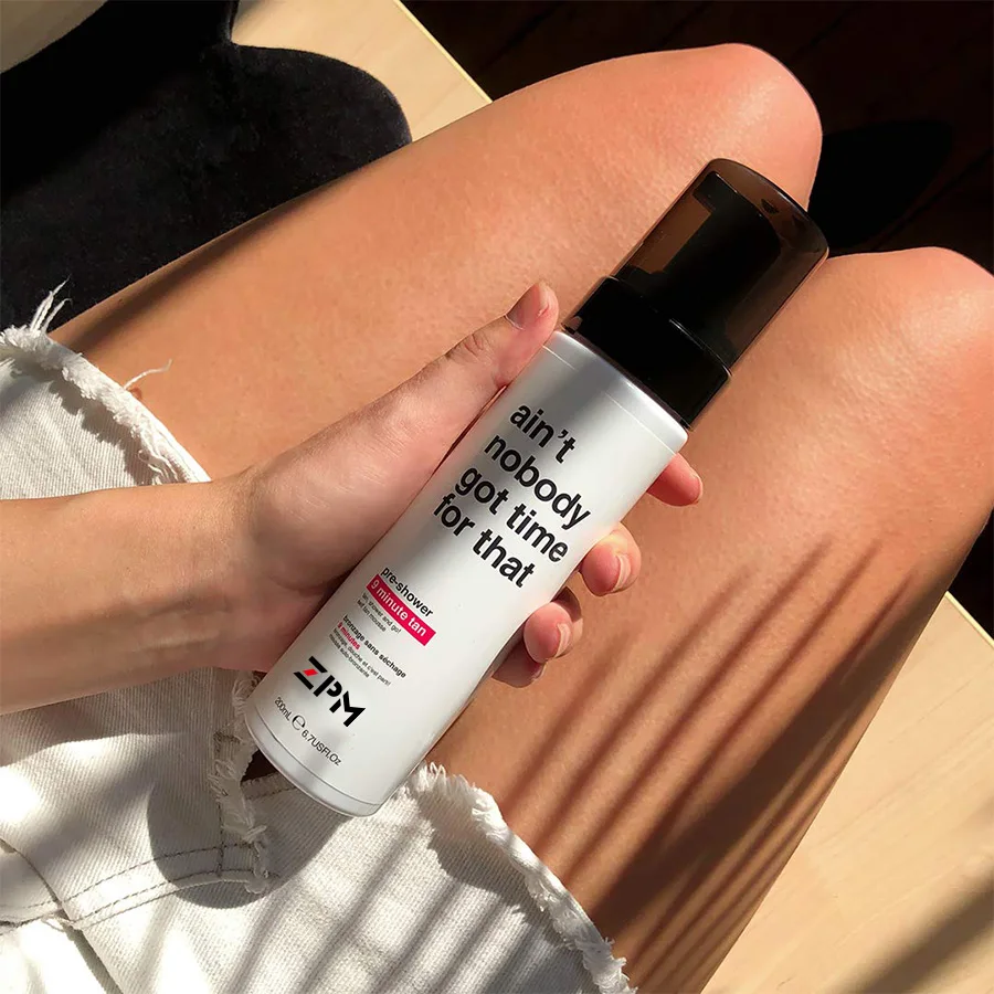 Фирменная торговая марка OEM, органический фирменный набор из 3 частей, отшелушивающий скраб для тела, искусственный мусс для самозагара, варежка для загара