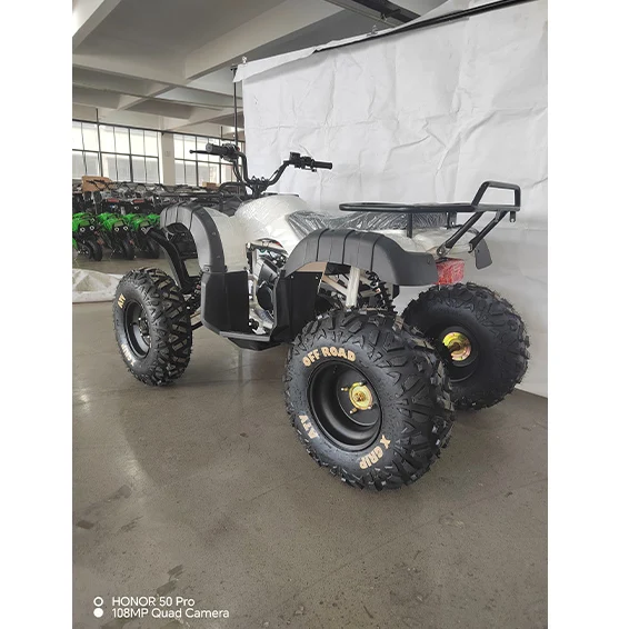 New Design Gas 200CC ATV 10inch Steel 4 Wheeler with Electric Start Outdoor Use Powerful Quad Motorbike
