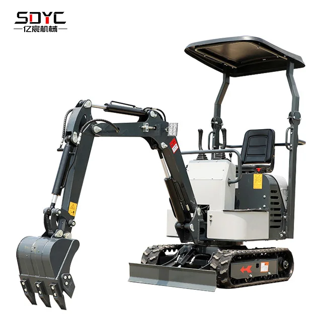 Китай микро 1 2 тонна 3 тонны 5 тонн мини-экскаватор дизельный цилиндр гусеничный экскаватор
