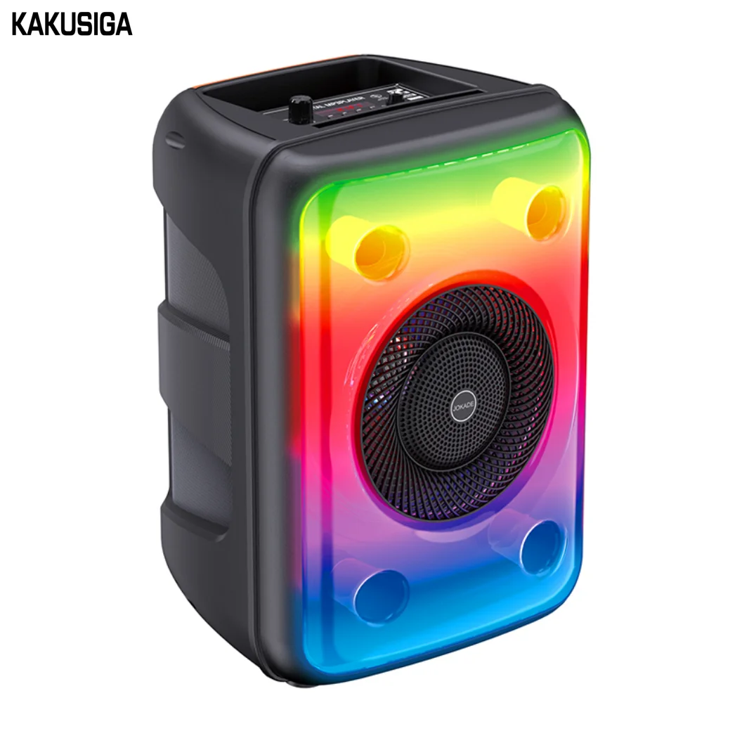 JOKADE Promotional color JBL BT 5.1 LED flame light USB TF card Wireless Speaker outdoor at home