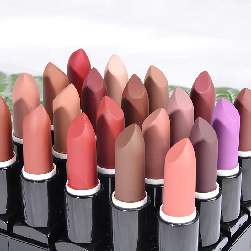 L1#8r Makeup Vendor OEM Wholesale Natural Lip Stick Custom Private Label Long Lasting Matte Lipstick