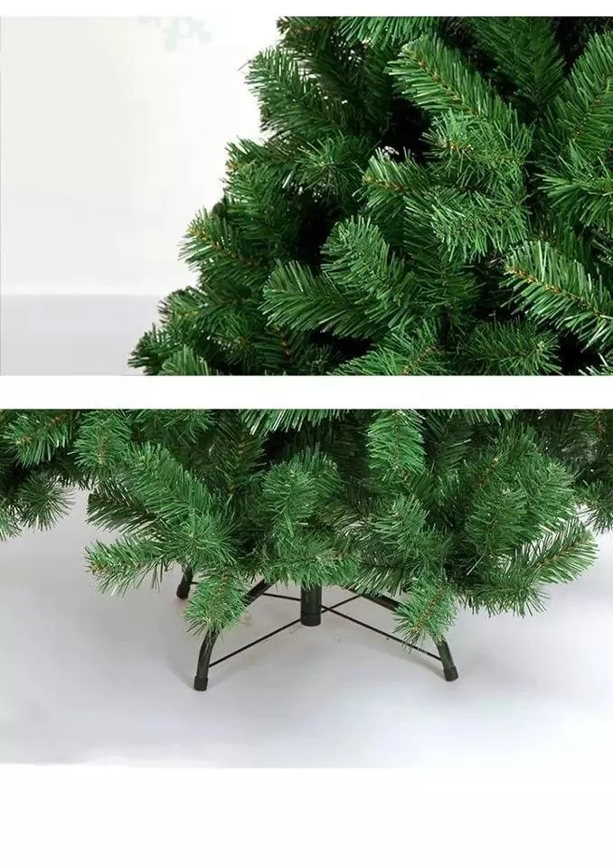 Customized Christmas Decoration 7ft Thick PVC Colorful Artificial Christmas Tree Decor For Home Party