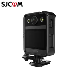 2023 SJCAM Wifi  2.33' Screen New 4K 16MP Body Worn Camera 128GB 2 LED Light 2650mAh Remote Control Law enforcement device