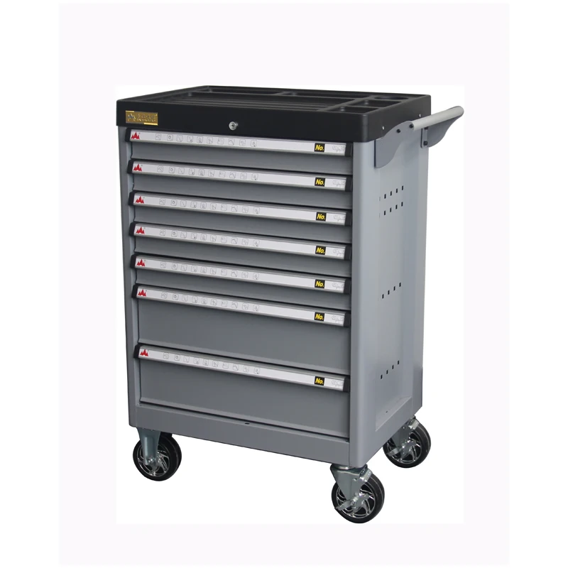 Heavy Duty  7 Drawers New Garage Mobile Metal Tool Cabinet On Wheels