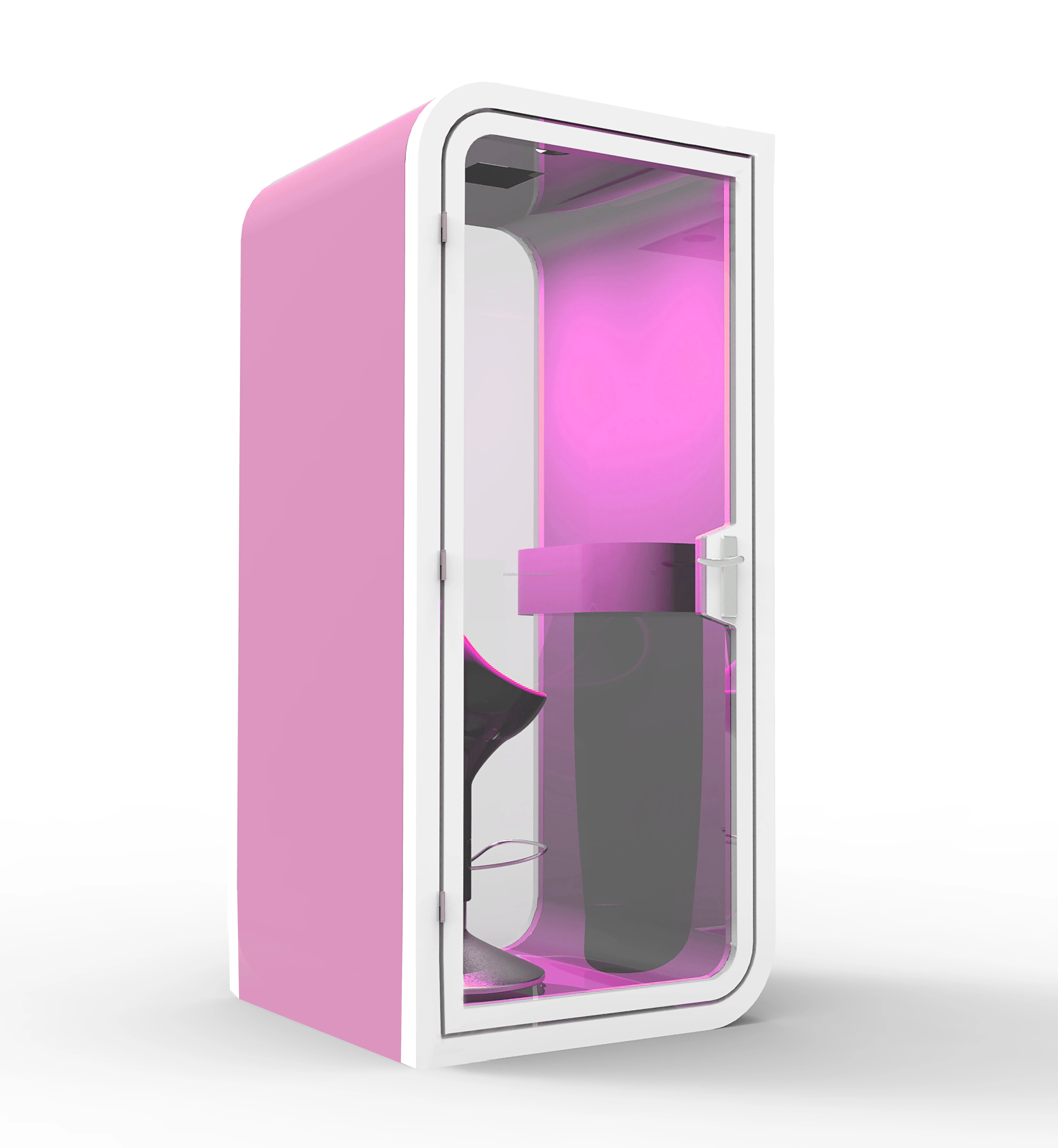 Single person privated office meeting cabin moveable office soundproof cabin