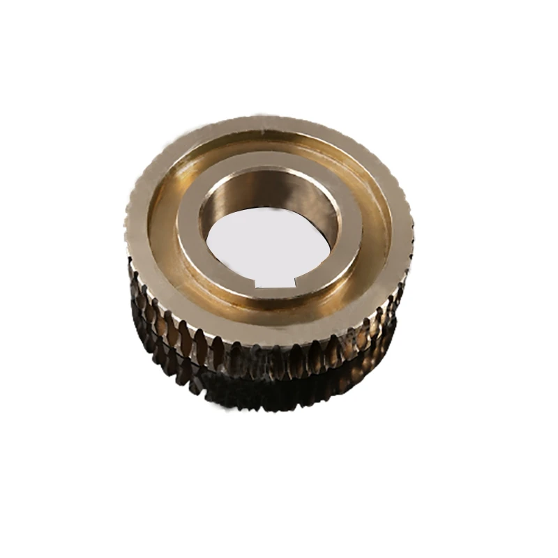 
Oem High Precision Small Metal Turbine Shaft High Quality Standard Module Worm Gear 