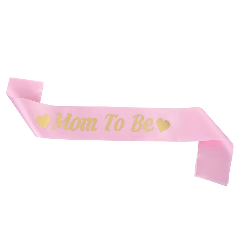 Wholesale Mom to Be Baby Shower Sash Colorful Mom To Be Sash Bachelorette Party Supplies Decorations