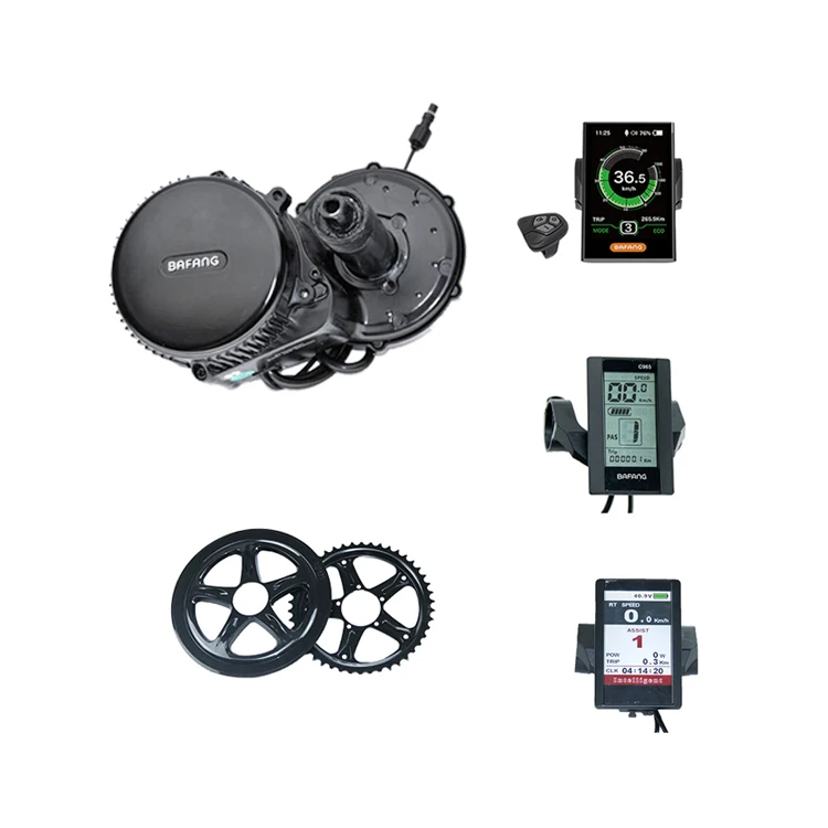 Комплект для электровелосипеда Средний приводной двигатель 36 В BBS02B Bafang 500 Вт