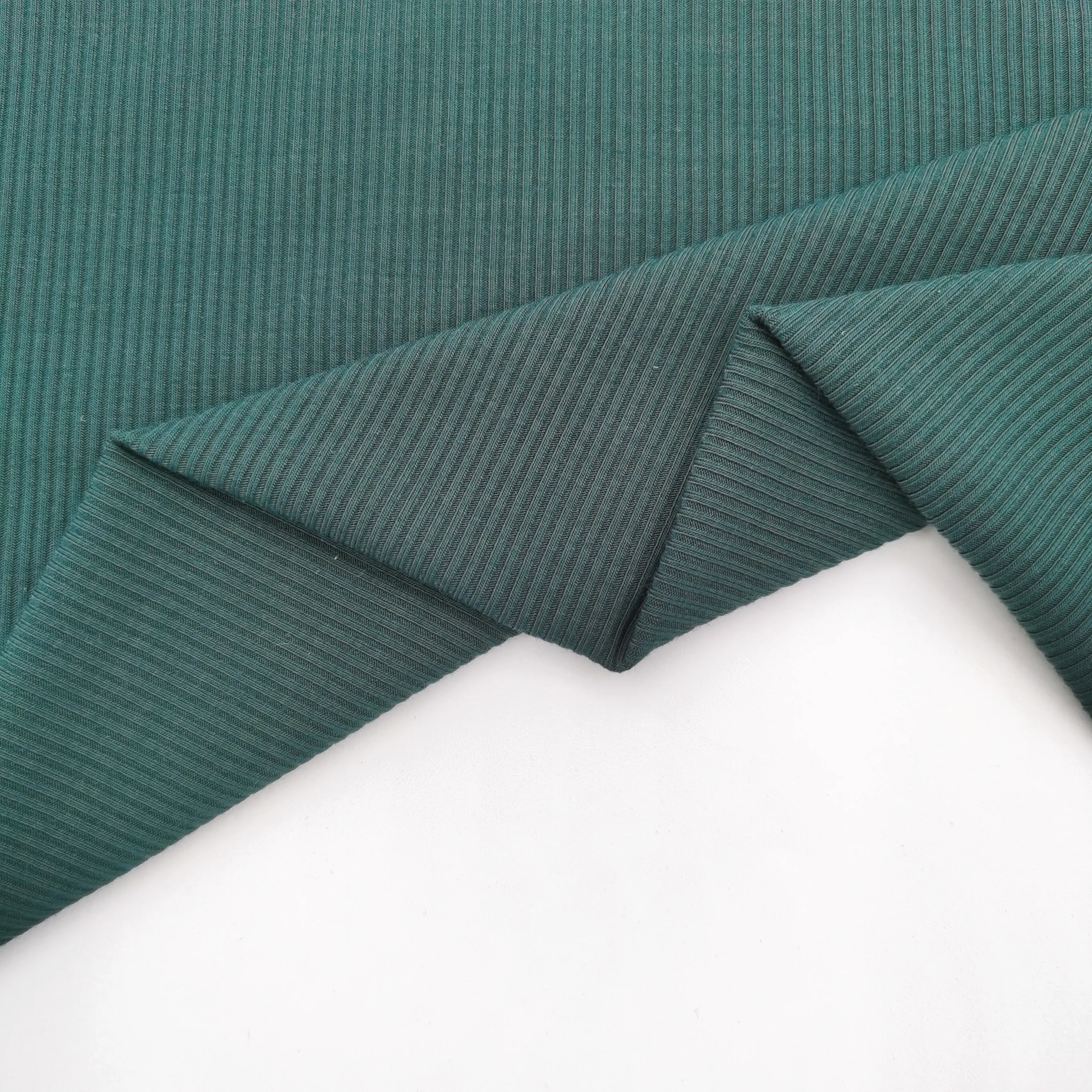 Good price 210gsm bamboo fabric knitted 2*2 rib jersey for